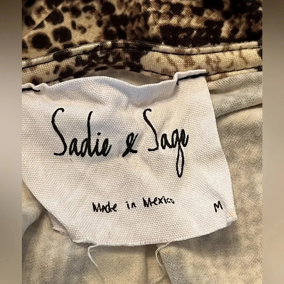 Sadie & Sage‎ snake print dress size M - Picture 8 of 8